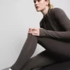 Boterzachte sportlegging met hoge taille