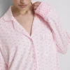 Boyfriend-nachthemd met bloemenprint