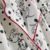 Boyfriend-pyjama's met korte broek en print van Disney's 101 Dalmatiërs