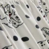 Boyfriend-pyjama's met korte broek en print van Disney's 101 Dalmatiërs