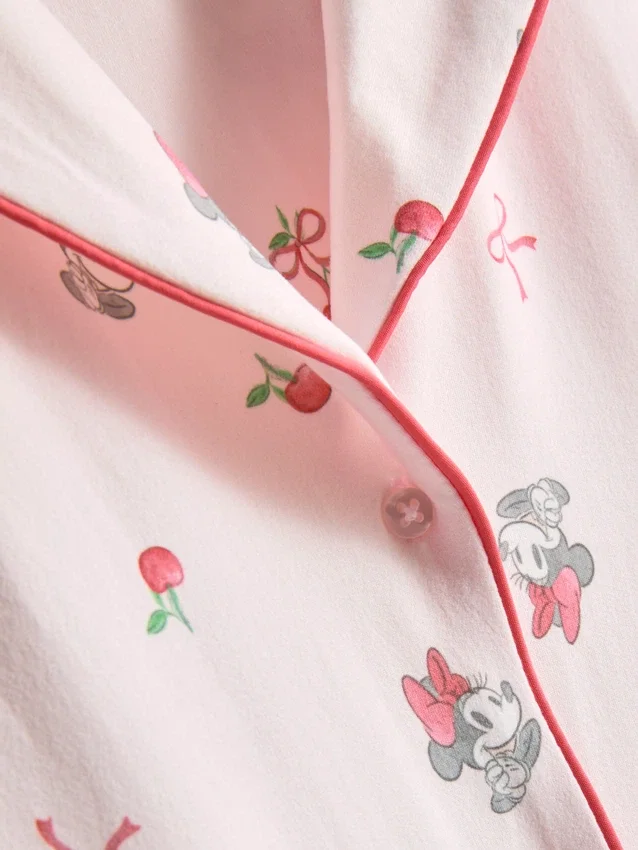 Boyfriend-pyjama's met Minnie Mouse-print van Disney