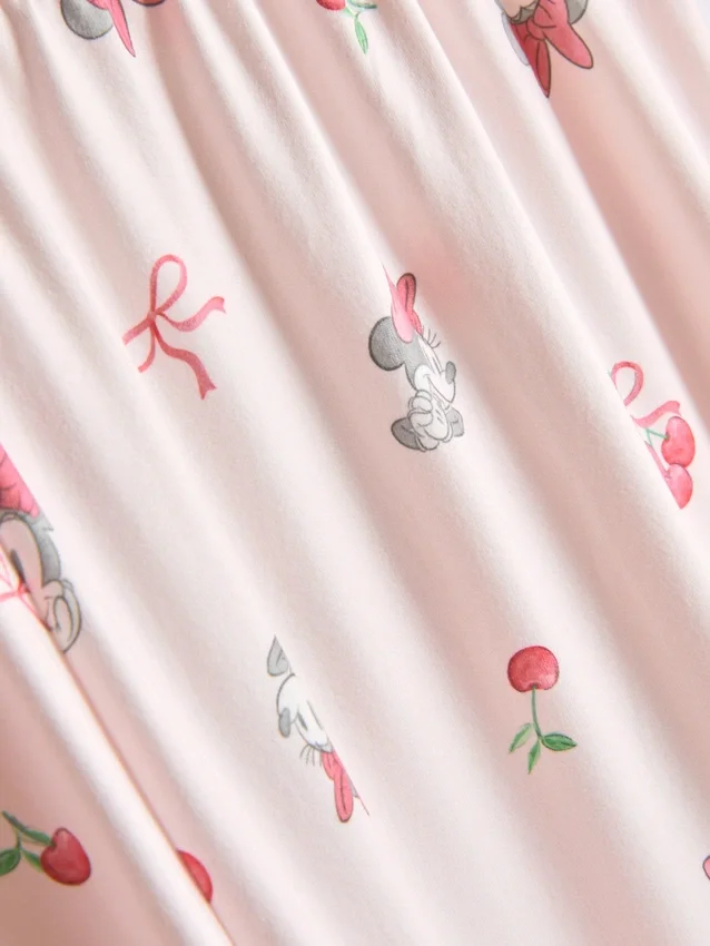 Boyfriend-pyjama's met Minnie Mouse-print van Disney