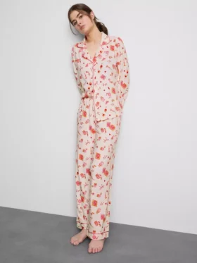 Boyfriend-pyjama’s met print