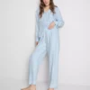 Boyfriend-pyjama's van twill