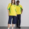 Brazil T-shirt met korte mouwen van mesh