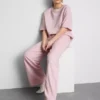 Brede joggingbroek met hoog katoengehalte