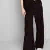 Brede joggingbroek met hoog katoengehalte