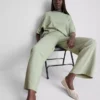Brede joggingbroek met hoog katoengehalte
