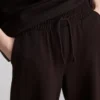 Brede joggingbroek met hoog katoengehalte