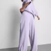 Brede joggingbroek met hoog katoengehalte