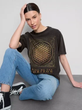 Bring me the horizon T-shirt met print
