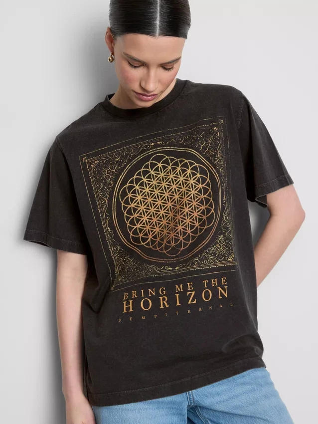 Bring me the horizon T-shirt met print