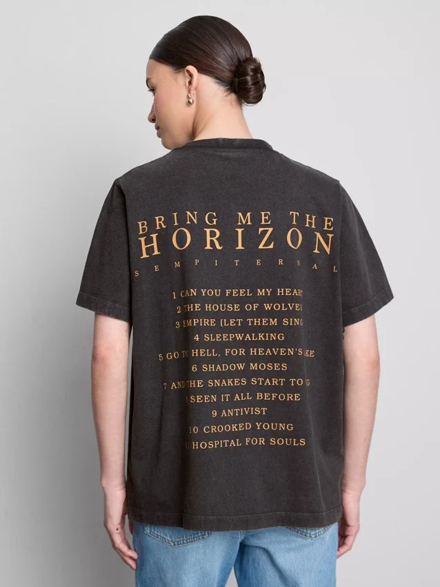 Bring me the horizon T-shirt met print