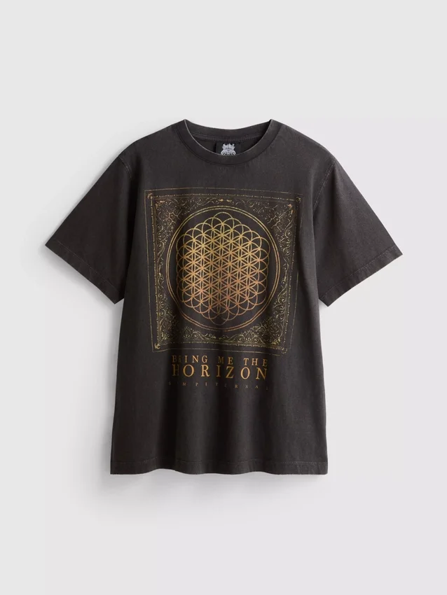 Bring me the horizon T-shirt met print