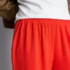 Broek met elastische taille en wijde pijpen