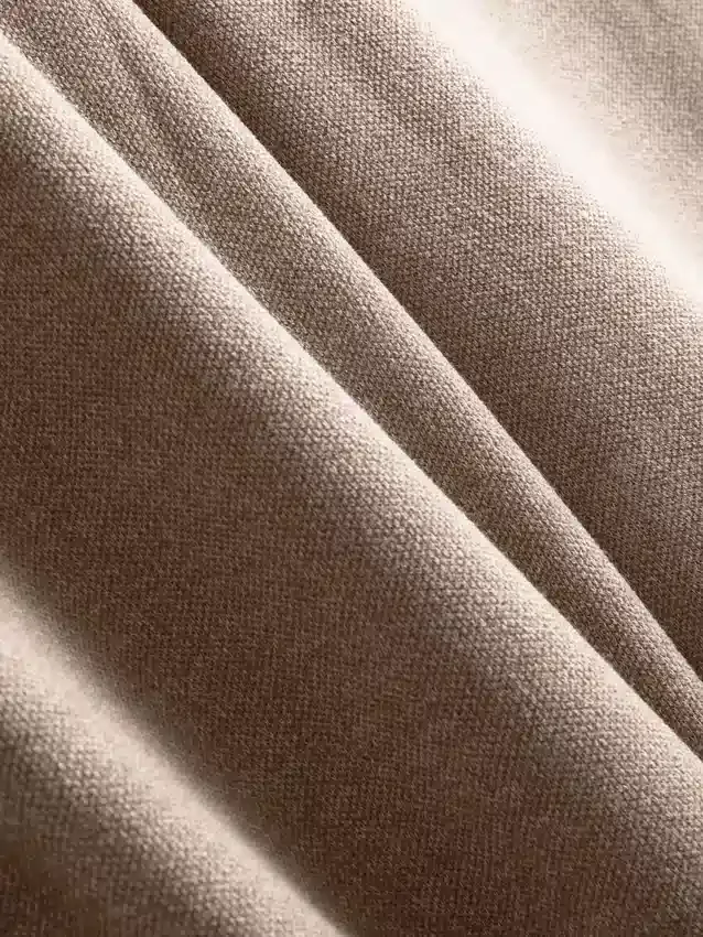 Broek met middelhoge taille en wijde pijpen