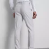Broek met normale pasvorm en structuur