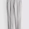 Broek met normale pasvorm en structuur