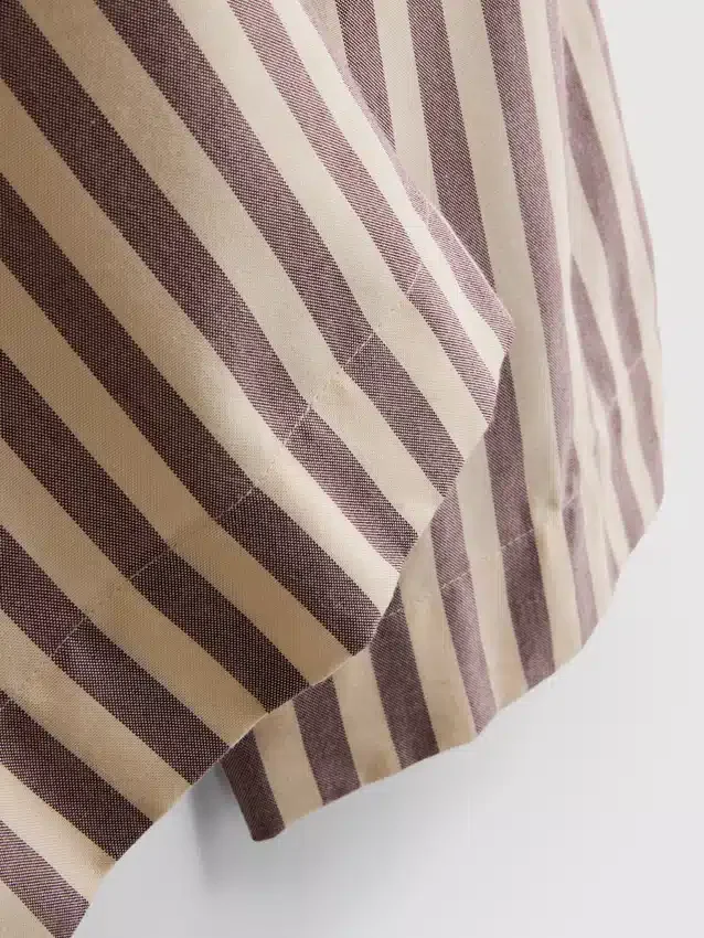 Broek met Oxford-strepen en trekkoord