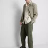 Broek van linnenmix