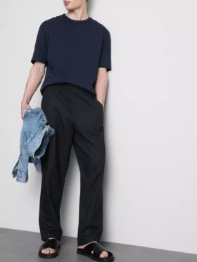 Broek van linnenmix