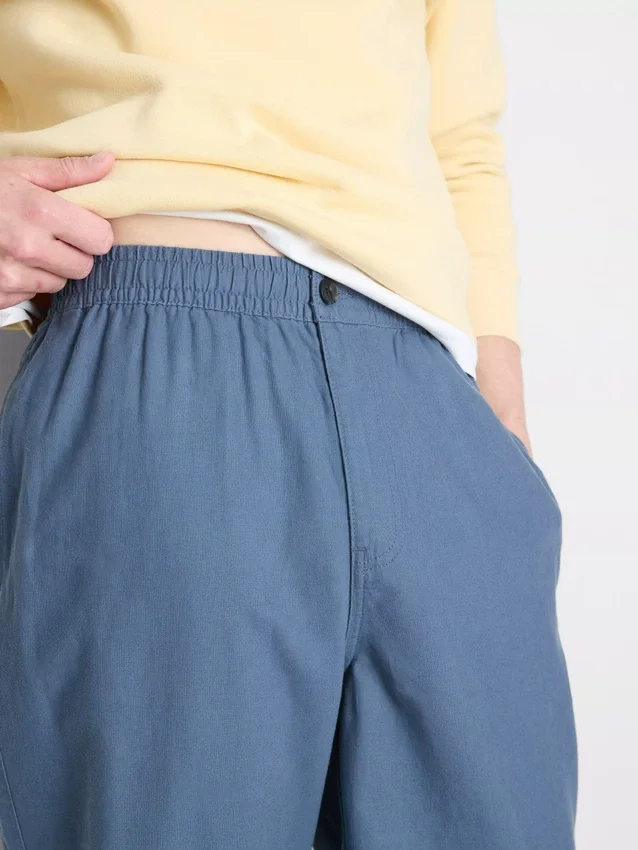 Broek van linnenmix