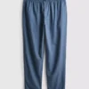 Broek van linnenmix
