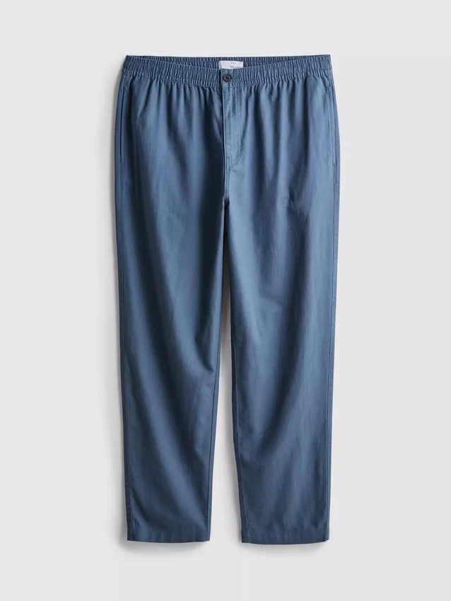 Broek van linnenmix
