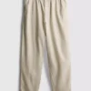 Broek van linnenmix