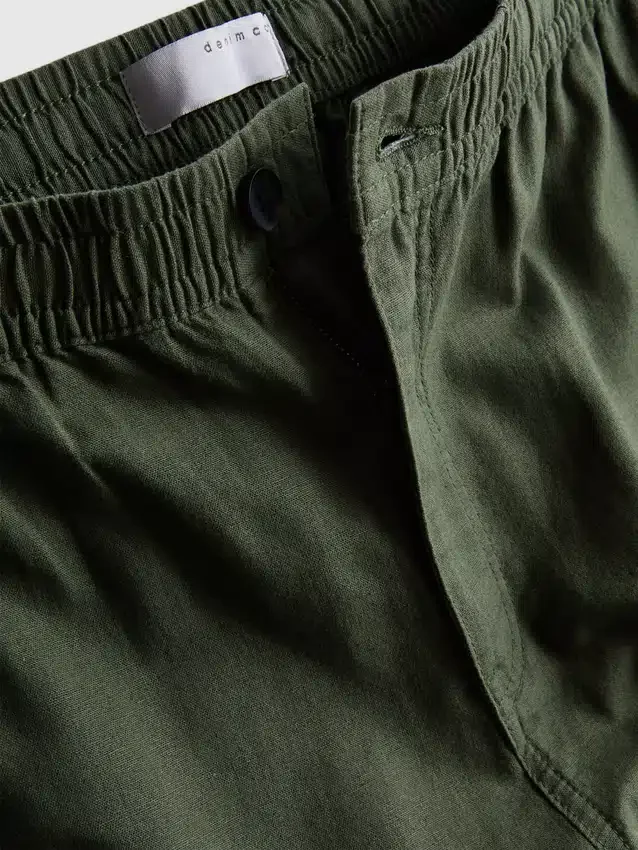 Broek van linnenmix