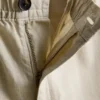 Broek van linnenmix