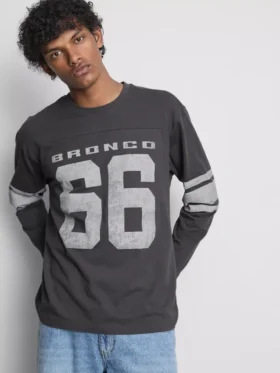 Bronco T-shirt met lange mouwen