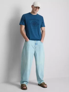 Brooklyn varsity T-shirt met korte mouwen
