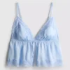 Bruids satijnen kanten babydoll-bralette