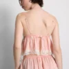 Bruids satijnen kanten babydoll-bralette