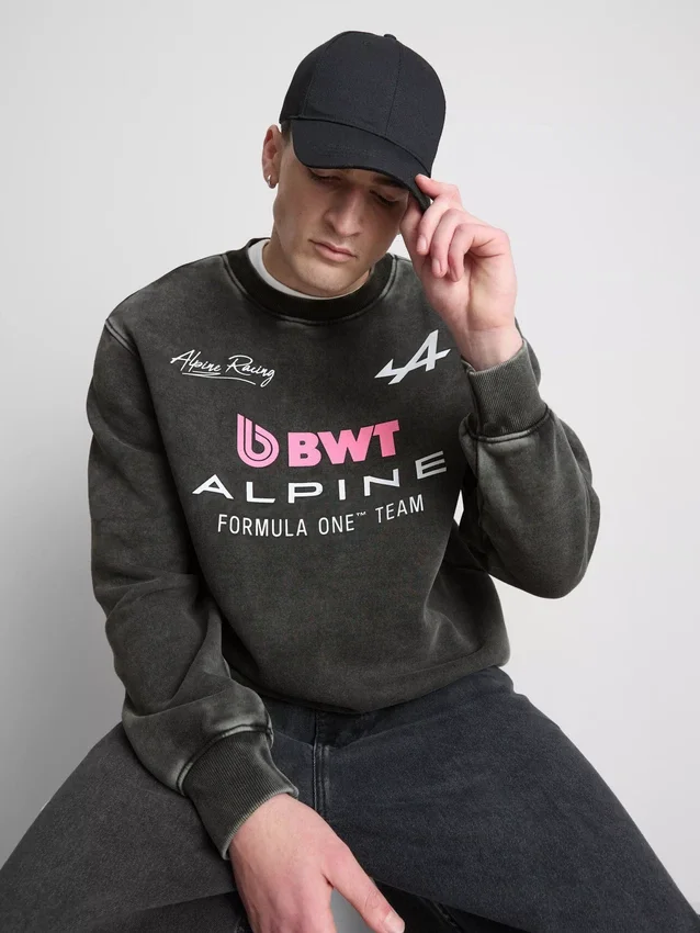 Bwt Alpine Formula One Team sweatshirt met print