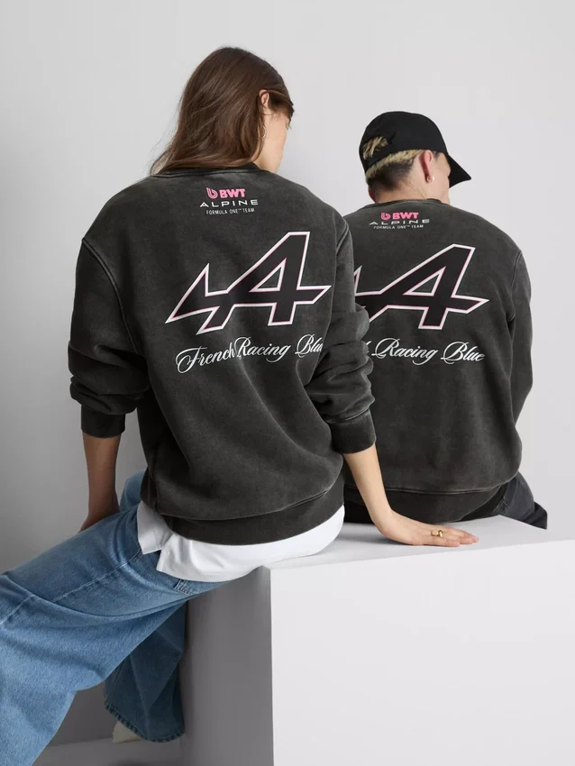 Bwt Alpine Formula One Team sweatshirt met print