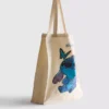 Canvas boodschappentas met Disney's Stitch