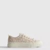 Canvas platform-Sneakers van Disney met Mickey Mouse