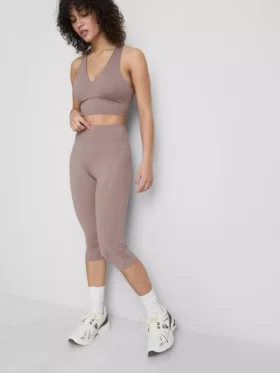 Capri-legging met hoge taille voor sport