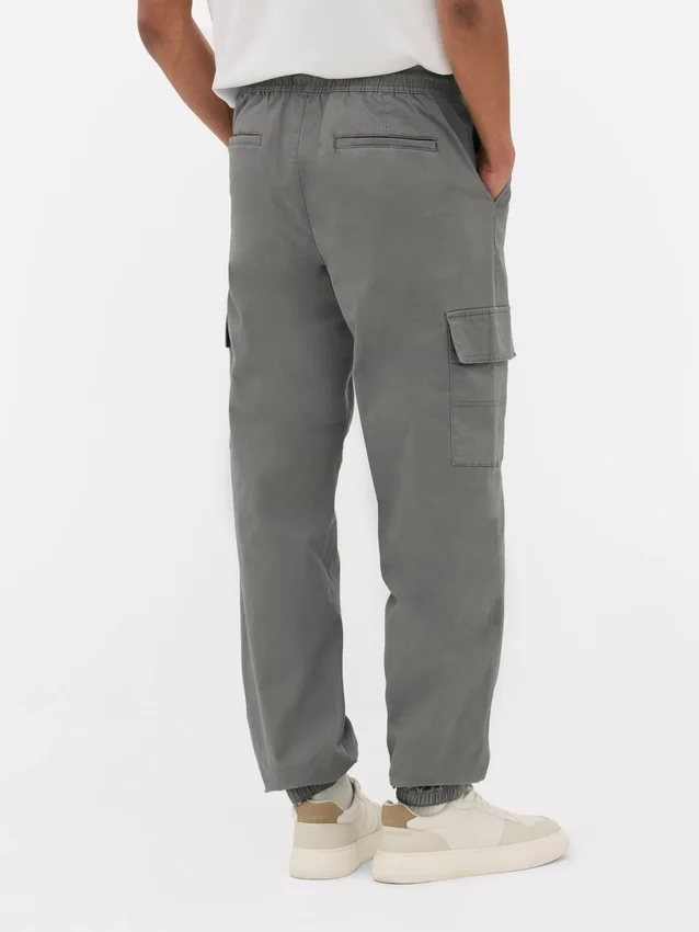Cargo-broek met omgeslagen pijpen
