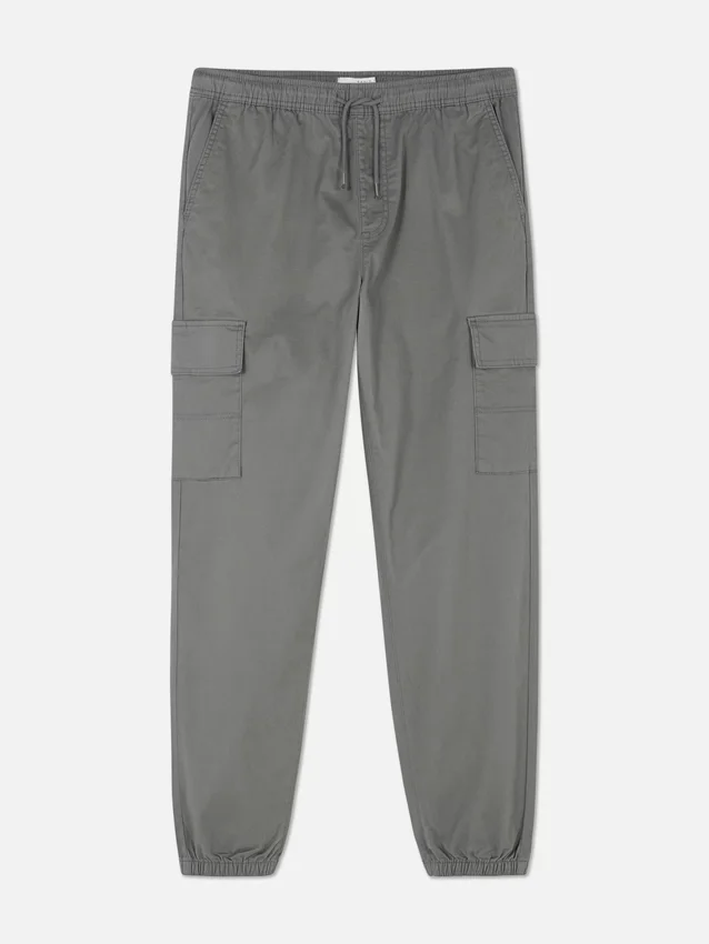 Cargo-broek met omgeslagen pijpen