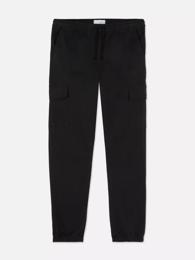 Cargo-broek met omgeslagen pijpen