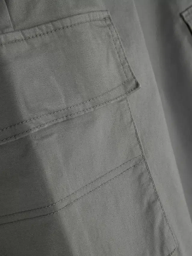 Cargo-broek met omgeslagen pijpen