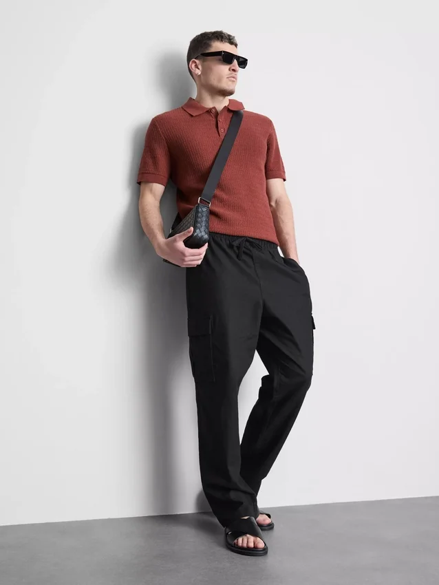 Cargo-broek met trekkoord