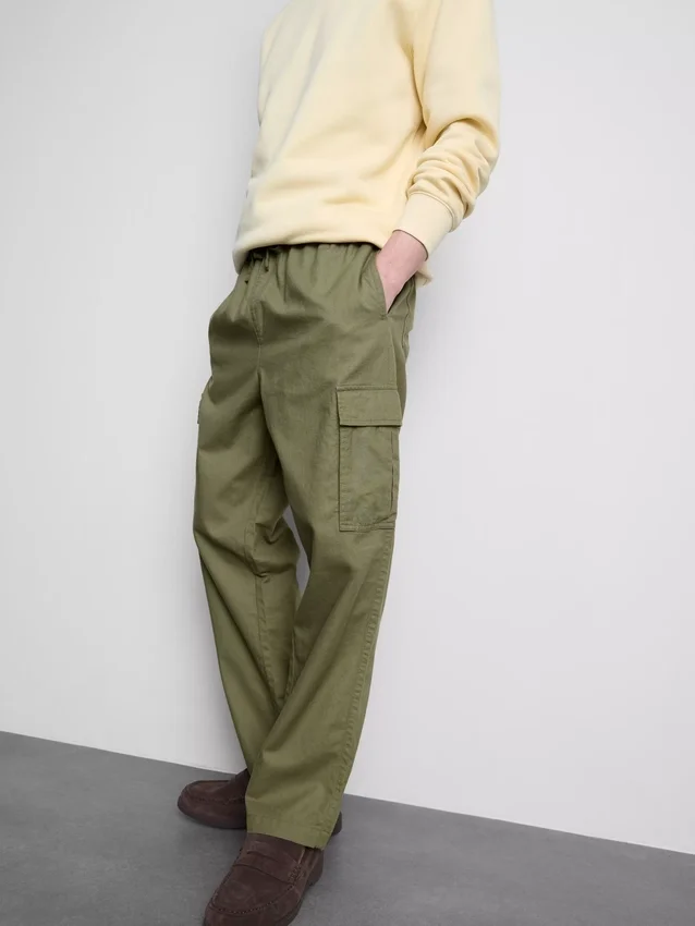 Cargo-broek met trekkoord