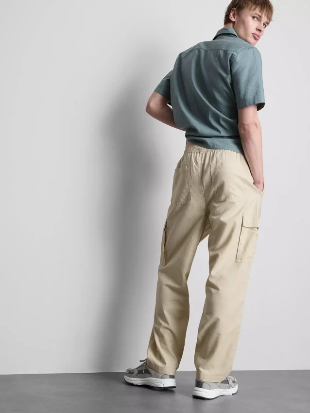 Cargo-broek met trekkoord