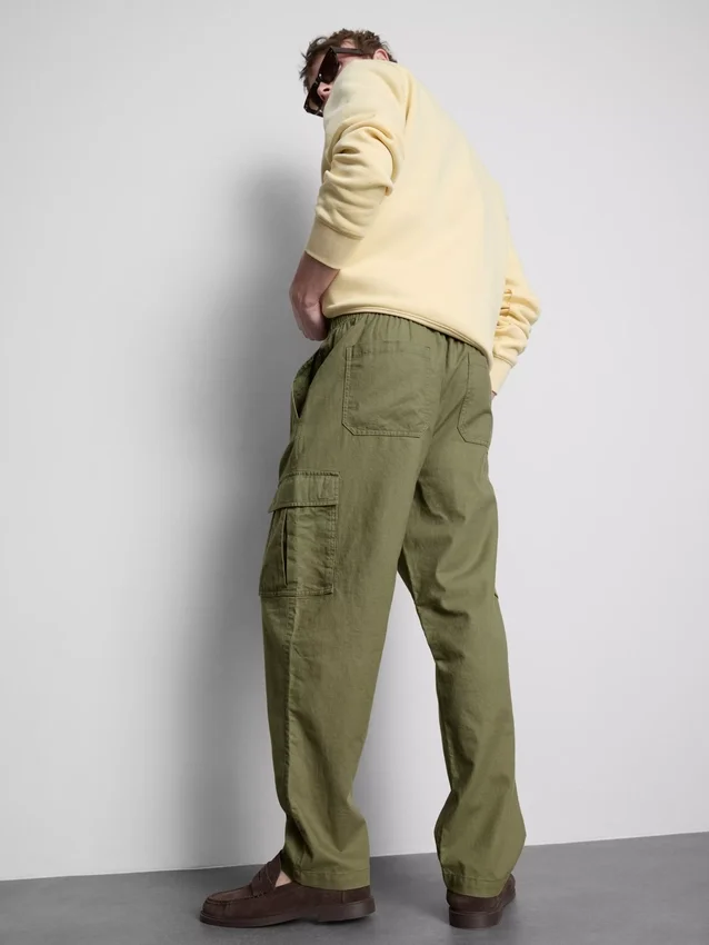 Cargo-broek met trekkoord
