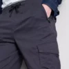 Cargo-joggingbroek met omgeslagen pijpen