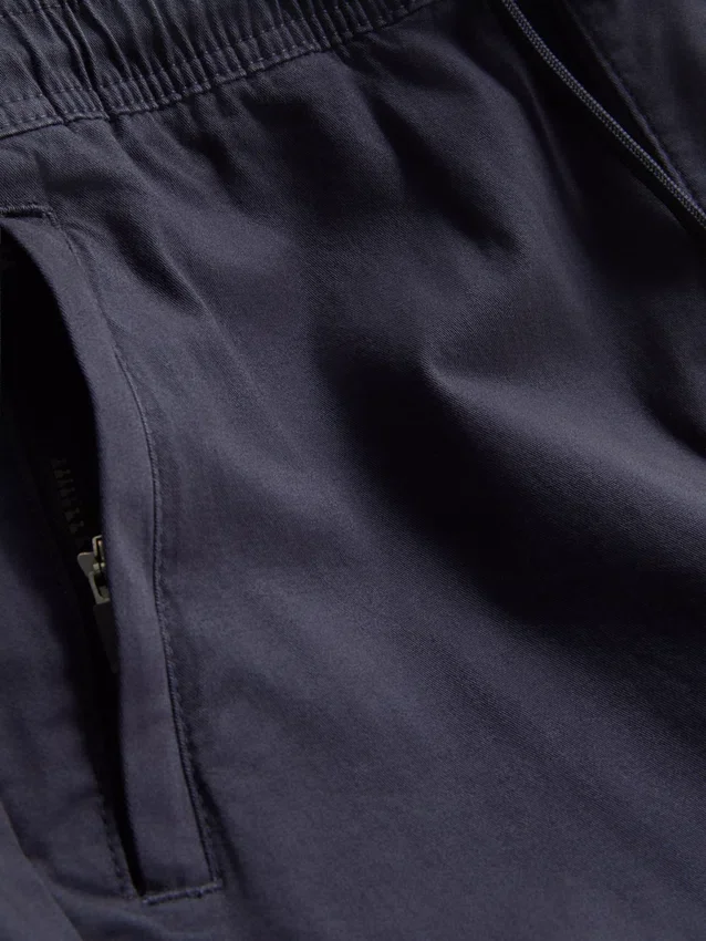 Cargo-joggingbroek met omgeslagen pijpen